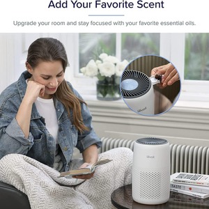 Quiet Air Purifier Power Saving - Cream