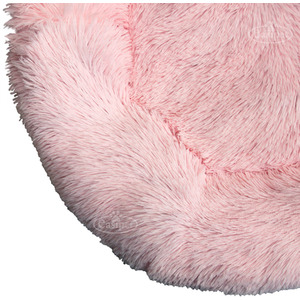 Fluffy Dog Bed in Pink - Pink / M by Actiaspet