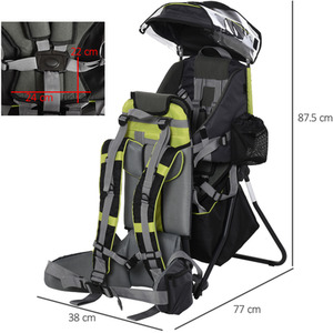 HOMCOM Baby Backpack Carrier by HOMCOM