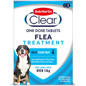 Bob Martin Clear Flea Tablets for Large Dogs by Bob Martin