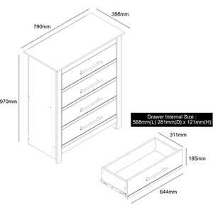 Bexley Chest - Sage Green