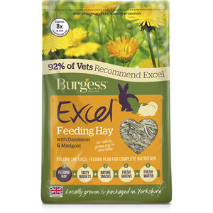 Burgess Dandelion & Marigold Feeding Hay by Burgess