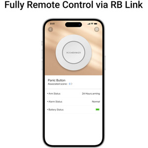 Panic Alarm Button - White by Roombanker