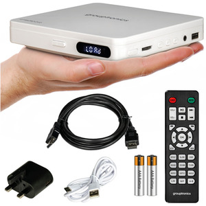 GT-Micro DVD Player - White by Grouptronics