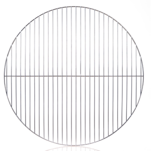 54.5cm Round BBQ Grill - Chrome Plated by The Garden Living Company