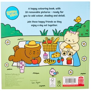 Cosy and Calm or Happy Street Colouring Book