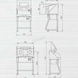 SwitZer Enclosed Parts Washer With Auxiliary Heating System - Grey by SwitZer