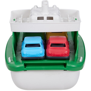Car Ferry Toys Set for Bathtub - Green by komore