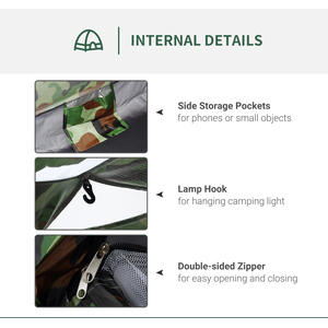 Outsunny 2 Person Camping Tent by Outsunny