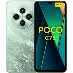 POCO C75 Smartphone 8GB RAM, 256GB Storage 120Hz Display 50MP Camera - Green by Xiaomi