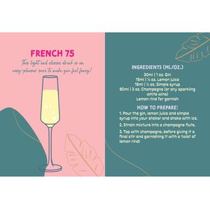 Cocktails For Fab Aunties Book - Pink by Boxer Gifts