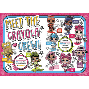 LOL and Crayola Official Activity Annual SS25 - LOL