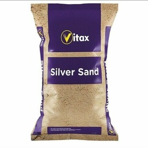 Vitax Horticultural Silver Sand Lawn Aeration Potting Sand Lime Free Small 4kg - Brown by Vitax