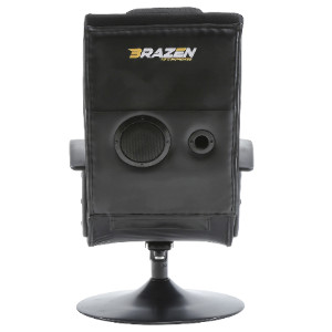 BraZen Pride 2.1 Bluetooth Surround Sound Gaming Chair - Grey by BraZen