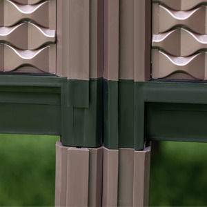 Outsunny Set of 2 Garden Raised Bed - Brown by Outsunny