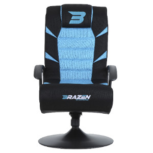 BraZen Pride 2.1 Bluetooth Surround Sound Gaming Chair - Blue by BraZen