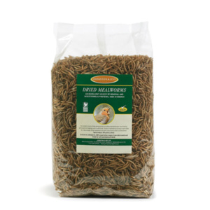 Mealworms Bird Feed - 500g by Johnston & Jeff