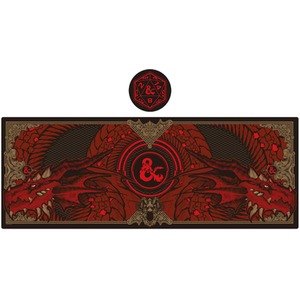 Dungeons & Dragons XL Desk Pad and Coaster Set - Multi by Dungeons & Dragons