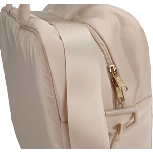 Down Jacket Fabric Travel Bag - Cream