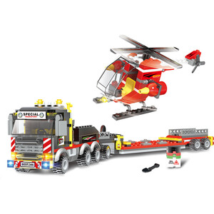 Imaginate City Fire Rescue Helicopter Blocks Set by Imaginate