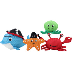 Tiny To Tots Plush Bath Animals - Multi Coloured by Tiny To Tots