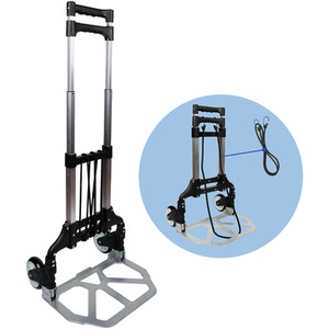 Neo 80kg Capacity Sack Trolley Folding With Extendable Handle - Silver by Neo