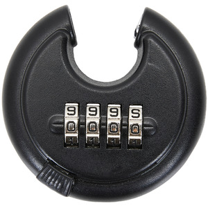 4 Digit Combination Disc Padlock by Livingandhome