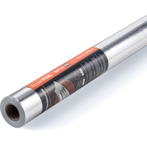 SFTVFR 1m x 25m Aluminium Foil Membrane - Silver by SuperFOIL Insulation