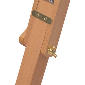 HOMCOM Foldable Wooden Art Easel - Natural wood by HOMCOM