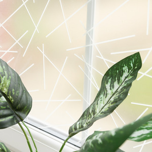 dc fix Mikado Static Cling Privacy Vinyl Wrap for Windows by d-c-fix