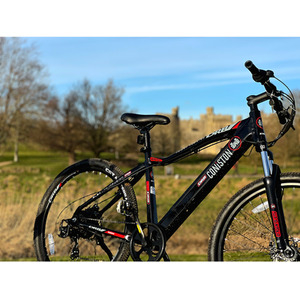 Dallingridge Coniston Hardtail Electric MTB, 27.5-inch - Black & Red by Dallingridge