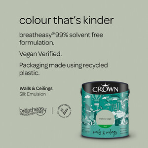 Crown Walls and Ceilings Silk Emulsion by Crown Paints