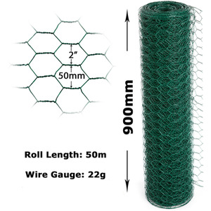 PVC Chicken Rabbit Wire Mesh Fencing by Actiaspet