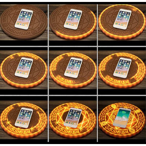 Magic Array Wireless Charger Fast Charging Pad - Yellow