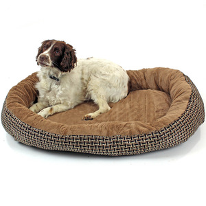 Deluxe Orthopaedic Dog Bed in Brown - Brown / XL by Actiaspet