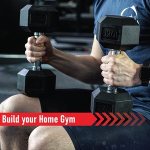 Hex Dumbbells by Body Revolution