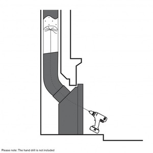 MAXBLAST Powered Chimney Sweep 10m - Orange by Maxblast