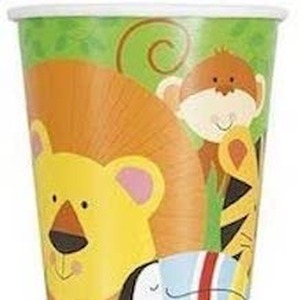 Jungle Themed Partyware 8 pack