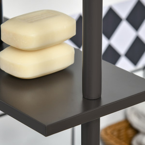 HOMCOM Tall Bathroom Cabinet Bathroom Storage Cabinet with Drawers by HOMCOM