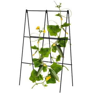 Powder Coated Steel Folding A-Frame Cucumber Trellis - Steel by Primrose