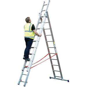 Light Duty Combination Ladder - Silver / 314cm by TB Davies