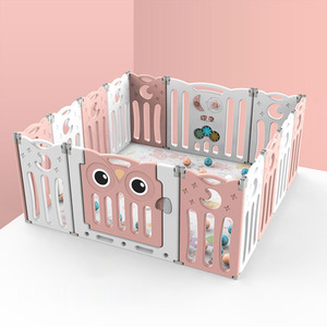 Foldable Baby Playpen Toddler Activity Center by Livingandhome