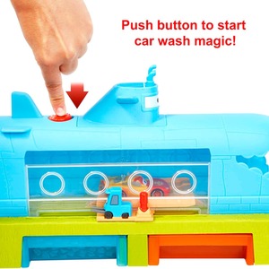 Disney Pixar Submarine Car Wash Playset with Colour Change Lightning - multi by Disney