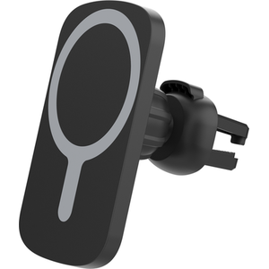 Magnetic Wireless Car Charger - Black