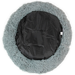 Fluffy Dog Bed in Grey - Grey / S by Actiaspet