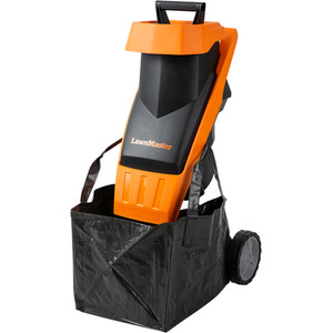 LawnMaster 2400W Impact Garden Shredder with Collection Bag - Orange by LawnMaster