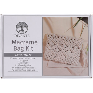 Macrame Bag Kit - Multicolour