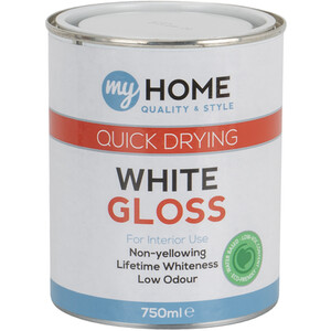 Quick Drying Gloss White - White / 750ml by My Home