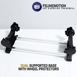 Cat Treadmill Cat Exercise Running Wheel - Black - Black by Felinemotion