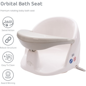 Orbital Rotating Baby Bath Seat suitable from 5 months